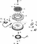 Page J Diagram and Parts List for CV490-27503  Kohler Engine