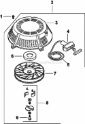Page L Diagram and Parts List for CV13-21520  Kohler Engine