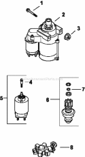 Page L Diagram and Parts List for CV493-27545  Kohler Engine