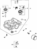 Page L Diagram and Parts List for CV20-65590  Kohler Engine