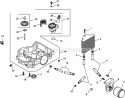Page K Diagram and Parts List for CV620-0010  Kohler Engine