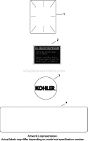 Page E Diagram and Parts List for CV20-65594  Kohler Engine