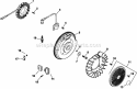 Page J Diagram and Parts List for CV670-0011  Kohler Engine