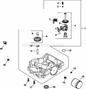 Page K Diagram and Parts List for CV22-75609  Kohler Engine