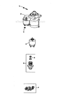 Starting System Diagram and Parts List for CV674-75544  Kohler Engine
