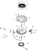Page J Diagram and Parts List for CV680-3010  Kohler Engine