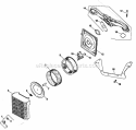 Page B Diagram and Parts List for CV20-65561  Kohler Engine