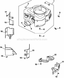 Page C Diagram and Parts List for CV20-65561  Kohler Engine