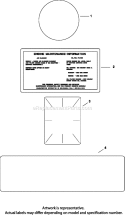 Page E Diagram and Parts List for CV680-3044  Kohler Engine
