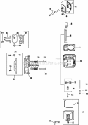Page J Diagram and Parts List for CV23-75623  Kohler Engine