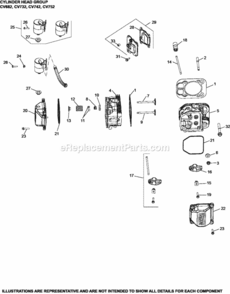 Cylinder_HeadBreather_Group4-24-716_Cv682-752 Diagram and Parts List for CV682-3011  Kohler Engine