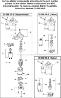 Page L Diagram and Parts List for CV724-69551  Kohler Engine