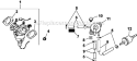 Fuel System Diagram and Parts List for CV730-0005  Kohler Engine