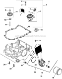 Page K Diagram and Parts List for CV730-0007  Kohler Engine