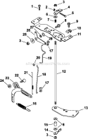 Page F Diagram and Parts List for CV730-0009  Kohler Engine