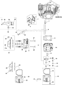 Page I Diagram and Parts List for CV730-0009  Kohler Engine