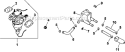 Fuel System Diagram and Parts List for CV730-0011  Kohler Engine
