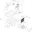 Page K Diagram and Parts List for CV730-0012  Kohler Engine