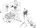 Page K Diagram and Parts List for CV730-0019  Kohler Engine
