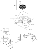 Page B Diagram and Parts List for CV730-0021  Kohler Engine