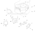 Page B Diagram and Parts List for CV730-0018  Kohler Engine