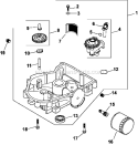 Page K Diagram and Parts List for CV730-0029  Kohler Engine