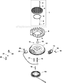 Page J Diagram and Parts List for CV730-0031  Kohler Engine