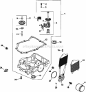 Page K Diagram and Parts List for CV730-3114  Kohler Engine