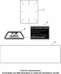 Page F Diagram and Parts List for CV25-69521  Kohler Engine