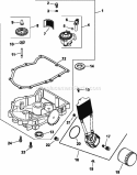 Page K Diagram and Parts List for CV25-69540  Kohler Engine