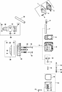 Page H Diagram and Parts List for CV730-3147  Kohler Engine