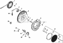 Page J Diagram and Parts List for CV740-0013  Kohler Engine