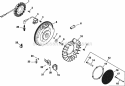 Page J Diagram and Parts List for CV740-0015  Kohler Engine
