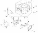 Page B Diagram and Parts List for CV740-0026  Kohler Engine