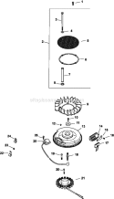Page S Diagram and Parts List for CV740-0027  Kohler Engine