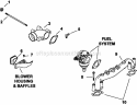 Page A Diagram and Parts List for CV20-65612  Kohler Engine