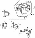 Page B Diagram and Parts List for CV740-0032  Kohler Engine