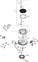 Page J Diagram and Parts List for CV740-0038  Kohler Engine