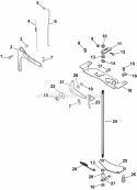 Page G Diagram and Parts List for CV18-61572  Kohler Engine