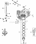 Page C Diagram and Parts List for CV740-0036  Kohler Engine