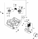 Page K Diagram and Parts List for CV730-3149  Kohler Engine