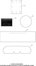 Page E Diagram and Parts List for CV740-0114  Kohler Engine