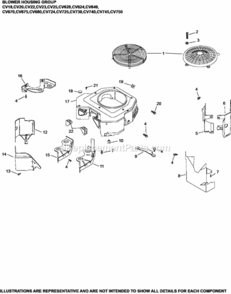 Blower_Housing_And_Baffles6-24-157_Cv18-750 Diagram and Parts List for CV740-3148  Kohler Engine