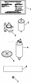 Page L Diagram and Parts List for CV745-0002  Kohler Engine