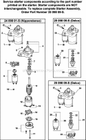 Page M Diagram and Parts List for CV26-79518  Kohler Engine