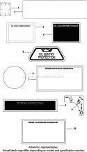 Page E Diagram and Parts List for CV23-75621  Kohler Engine
