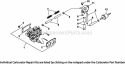 Page H Diagram and Parts List for CV750-0021  Kohler Engine
