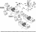 Page H Diagram and Parts List for CV750-0005  Kohler Engine