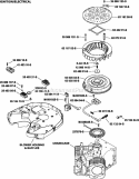Page J Diagram and Parts List for CV940-0010  Kohler Engine
