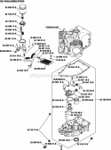 Page K Diagram and Parts List for CV960-2002  Kohler Engine